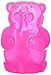KONG Squeezz Jels Beaver Squeaking Dog Toy, Medium (Colors Vary)