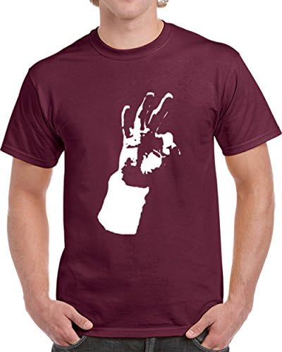 TSHIRTCZAR Baker Mayfield Mood Oklahoma Quaterback 3 Straight Championships Football Burgundy T Shirt M Burgundy