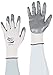 Ansell HyFlex 11-830 Nylon Light-Duty Multipurpose Glove with Knitwrist, Abrasion/Cut Resistant, Size 9, White (Pack of 12 Pairs)