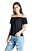 Emmalise Women's Short Sleeve Off Shoulder Casual Soft Shirt Tops