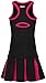 Girls Black Tennis Dress, Pleated Tennis Dress, Junior Tennis Dress, Golf Dress, Girls Sportswear, Netball Dress