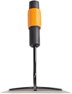 Fiskars Hacke, Gerätekopf, Länge: 25 cm, Breite: 18,5 cm, Stahl-Kopf, Schwarz/Orange, QuikFit, 1000677