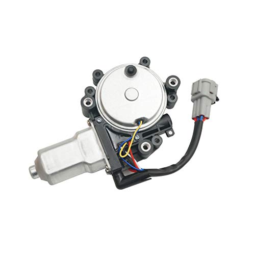 Front Driver Side Power Window Lift Motor for 2004-2014 Nissan Titan 2005-2014 Nissan Armada 2004 Nissan Pathfinder 2004-2011 Infiniti QX56 Replace # 80731-ZT01A 80731-9FJ0A
