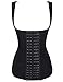 Lei Dan The 6 column bone women Shapewear Girdles Six-Breasted 4X-Large fit 41-43 Inch Waistline Black Vest With LEIDAN Tag
