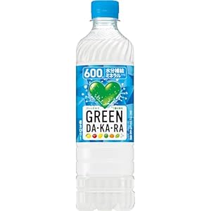 サントリー グリーンダカラ スポーツドリンク ペットボトル (冷凍兼用) (熱中症対策) 600ml ×24本 まとめ売り実施中