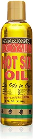 Hot Six Hair Oil, 8 oz (Pack of 8)