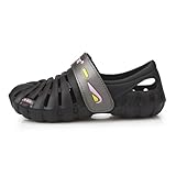 New Band Beach Aqua Water Sports Athletic Black Womens Shoes Sandals