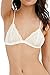 TOP LEGGING Women's Full Lace Bralette with Adjustable Straps