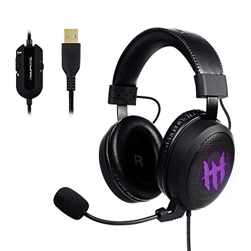 Tecware Q5 Professional 7.1 Surround Sound Stereo Gaming Headset with