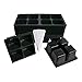 320 Cells Seedling Starter Trays for Seed Germination and Starting +5 Plant Labels (80, 4-cell Trays) 804 Pattern for Gardening, Greenhouses, and Hydroponics