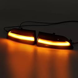 doiplent [2pcs] Side Mirror Sequential Turn Signal