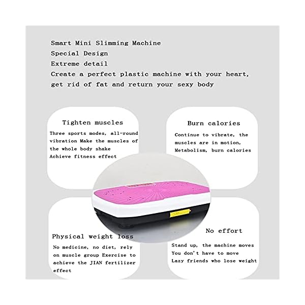 Vibration-Power-Plates-Vibration-Plate-Machine-With-Bluetooth-Speaker-5-Program-Modes-2-Resistance-Bands-Vibration-Fitness-Trainer-For-Weight-Loss-Body-TonColorPink-Vibration-Exercise-Mach Vibration Power Plates, Vibration Plate Machine With Bluetooth Speaker, 5 Program Modes, 2 Resistance Bands, Vibration Fitness Trainer For Weight Loss & Body Ton(Color:Pink Vibration Exercise Mach