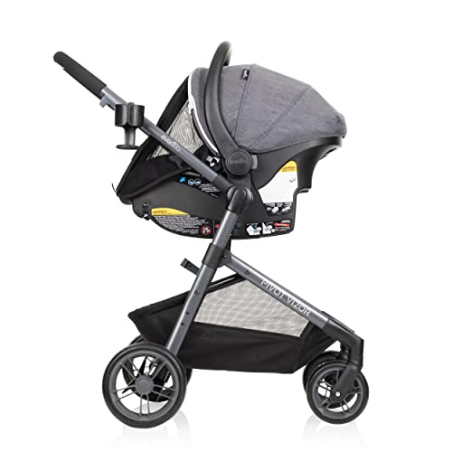 Evenflo Pivot Vizor Travel System with LiteMax Infant Car Seat Pricepulse