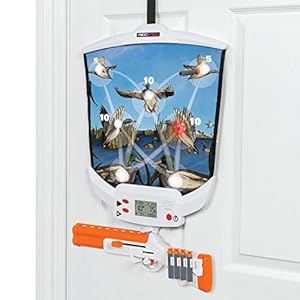 Rec-Tek Over The Door Duck Hunting Game for Kids – Features Easy Assembly and Easily Adjustable Height – Complete with…