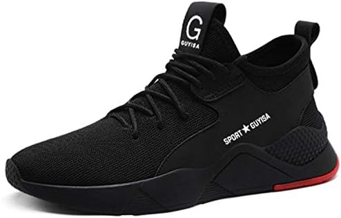 Summer Safety Shoes Breathable Work Shoes Steel Toe Caps S1 Trainers Slip on Footwear Sneaker for Men Women