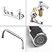 BESTJEEF Wall Mount Kitchen Faucet 8