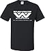 Go All Out Medium Black Adult Weyland Yutani Corp Alien Company Science Fiction T-Shirt