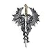 Gifts & Decor 36247 Dragon Dagger Wall Plaque, 9 1/2