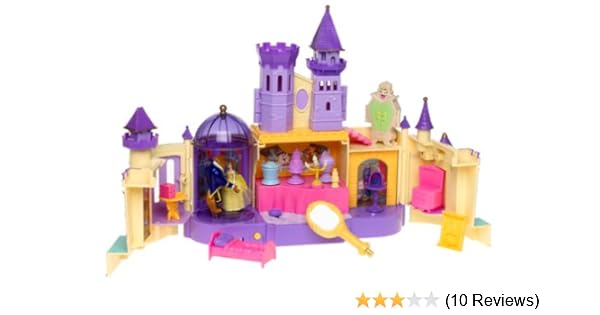 beauty and the beast castle toy