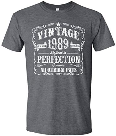 Gifts for 40th Birthday Man, Vintage 1980 Shirts for Men