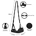 Ergonomic Foot Rest, PRAVETTE Travel Footrest Airplane Leg Rest Flight Foot Hammock Carry-on Travel Pillow Under Desk Accessories
