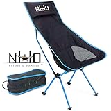 Ultralight Camping Chair – Folding, Compact, Lightweight & Portable. Comfortable Design. Best for RV, Outdoor Hiking, Fishing, Hunting, Kayaking, Backpacking, Festivals, Concerts, and Travel