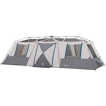 Ozark Trail 15 Person 3 Room Split Plan Instant Cabin Teal