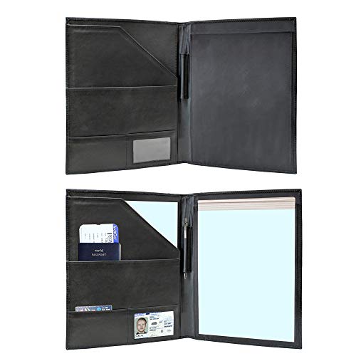 Leather Padfolio Resume Portfolio Folder Interview/Legal Document
