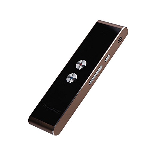 ASHATA Smart Language Translator Device, Portable Two-Way Real Time Multi-Language Voice Translator English Chinese French Spanish Japanese German 30 Languages for Travel Learning Business Meeting