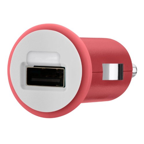 Belkin MIXIT Car Charger with USB Port - 1 AMP (Red)