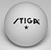 STIGA 144 Bulk Pack 1 Star Table Tennis Balls - 40mm ITTF Regulation Size and Weight Ping Pong Balls