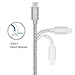 USB Type C Cable, YouLin USB C Cable (USB 3.0,6.6Feet) Nylon Braided Fast Charger Cable for Samsung Galaxy Note 8,S8,S9,S8 Plus,LG V30 V20,Google Pixel 2 XL,Moto Z2 Play,Nintendo Switch (Silver)