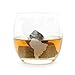 COLIBYOU Globe Whiskey Glasses - 12 Oz (350ml) 2 Pack