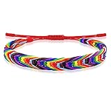 Nanafast LGBTQ Rainbow Pride Bracelets for Women