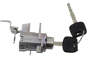 Trunk Lid Lock Latch Car Back Door Lock Cylinder and Key for Yaris 2007-2011 1.5L 69055-52450