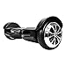 Swagtron T380 App-Enabled Hoverboard with Bluetooth Speaker & Lights, Black
