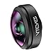 Vteyes Super Fish eye Lens, Superb Selfie Lens, 238° Field of View, No Dark Circle, High Clarity Super Wide Angle Cell Phone Camera Lens Kit for iPhone, Android Smart phones, Most Cell phones