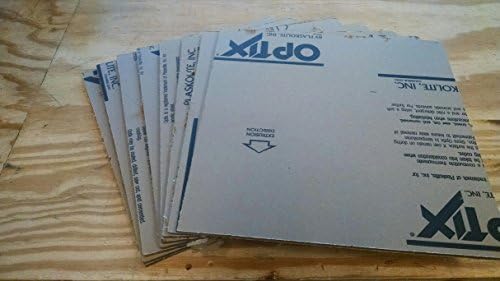 Acrylic Sheet, Domestic, Paper Mask, Plexiglass Plastic, Clear, 12x12x1/8" nominal (Pack of 12)---- Free 92 page PDF Ebook on Acrylic Fabrication