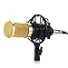 Excelvan BM-800 Cardioid Condenser Sound Studio Recording Microphone Mic with Shock Mount for Studio Recording