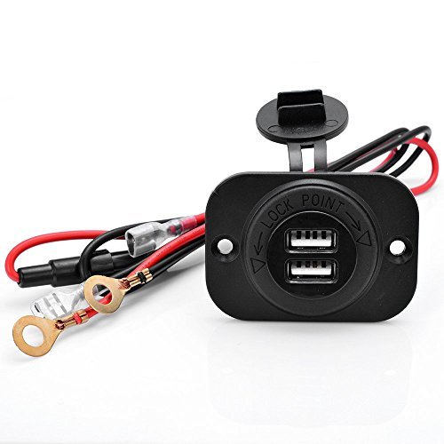 Most Popular flush mount usb charger dual 2.1 on Amazon to Buy (Review 2017) BOOMSbeat