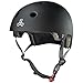 Triple Eight Dual Certified Bike and Skateboard Helmet, Black Matte, X-Small / Small