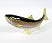 LX Handpainted Rainbow Trout Statue Game Fish Replica 10
