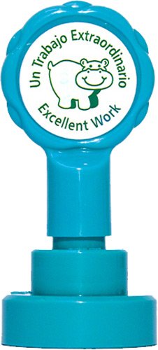 Spanish Self inking teacher reward stamp"Un trabajo extraordinario" X11973