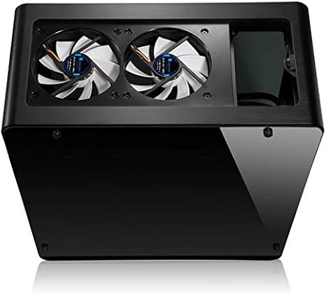 Jonsbo U4 B Black Sgcc Steel Aluminum Tempered Glass Atx Mid Tower Computer Case External Components Computer Cases