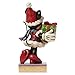 Jim Shore for Enesco Disney Traditions by Christmas Minnie Figurine, 4.5