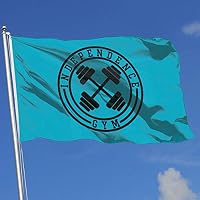 Colby Keats Independence Gym Garden Lawn Flags Indoor Outdoor Decoration Home Banner Polyester Sports Fan Flags 3 X 5 Foot