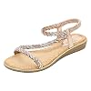 Thong-Sandals-for-Women-Ankle-Strap-Elastic-Strappy-Flat-Beach-Sandals-with-Sparkling-Summer-Thong-Sandals-Flip-Flop