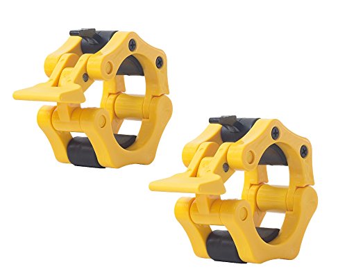 Barbell Collar 50MM Olympic Standard by WOD Wear (Yellow)