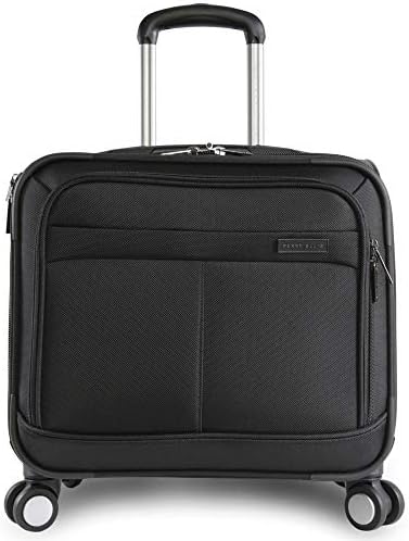 Perry Ellis 8-Wheel Spinner Mobile Office, Black, One Size 2 Perry Ellis 8-Wheel Spinner Mobile Office, Black, One Size
