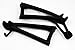HTTMT MT390-009- Black Passenger Foot Peg Compatible with Yzf R6 R6S 2003-2006 2007 2008 2009 2010